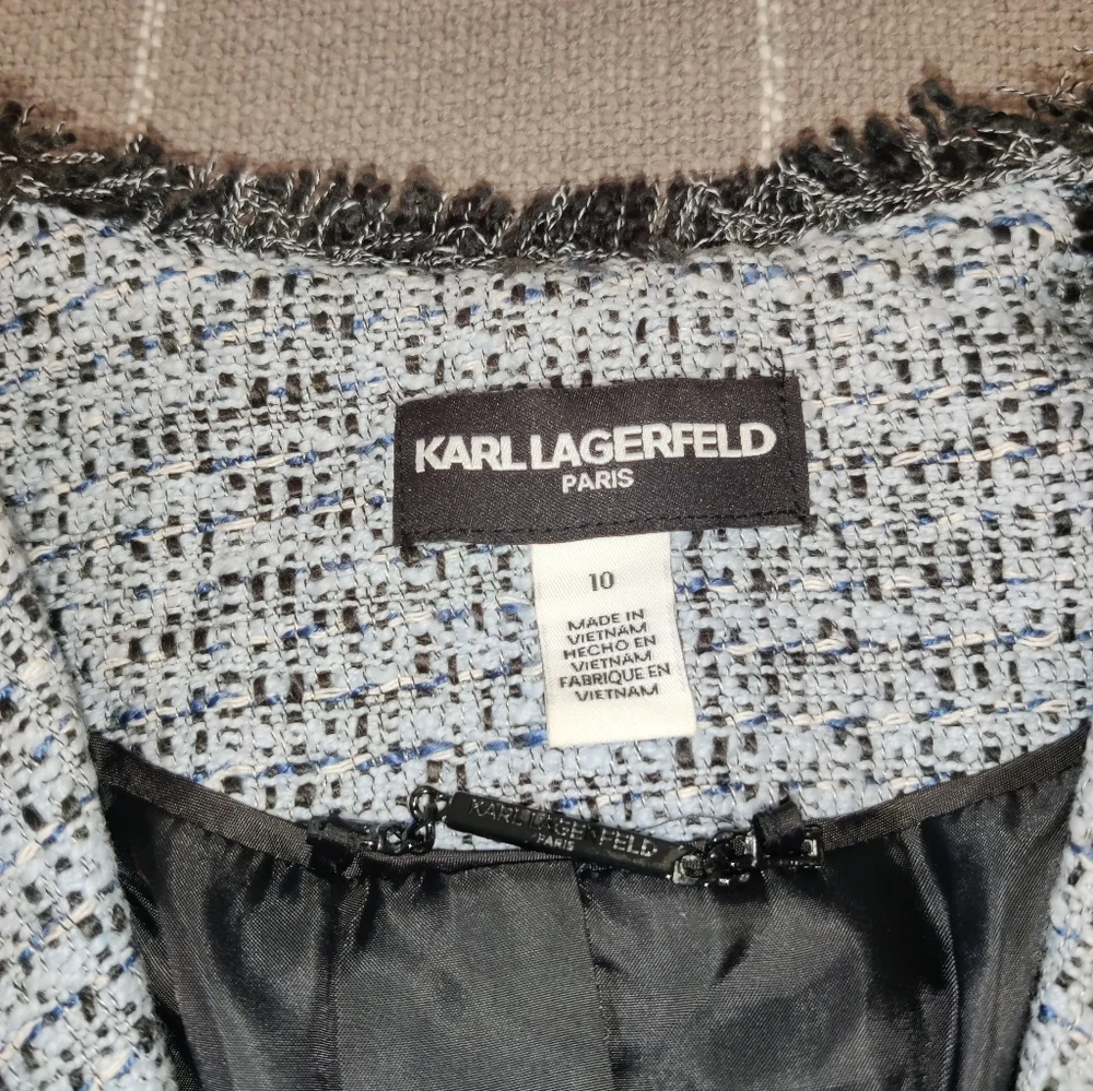 Karl Lagerfeld Boucle Blazer - Picture 2 of 12